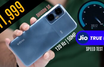 Infinix Hot 20 5G budget 5G smartphone for Rs. 11,999 (Jio Speed test)