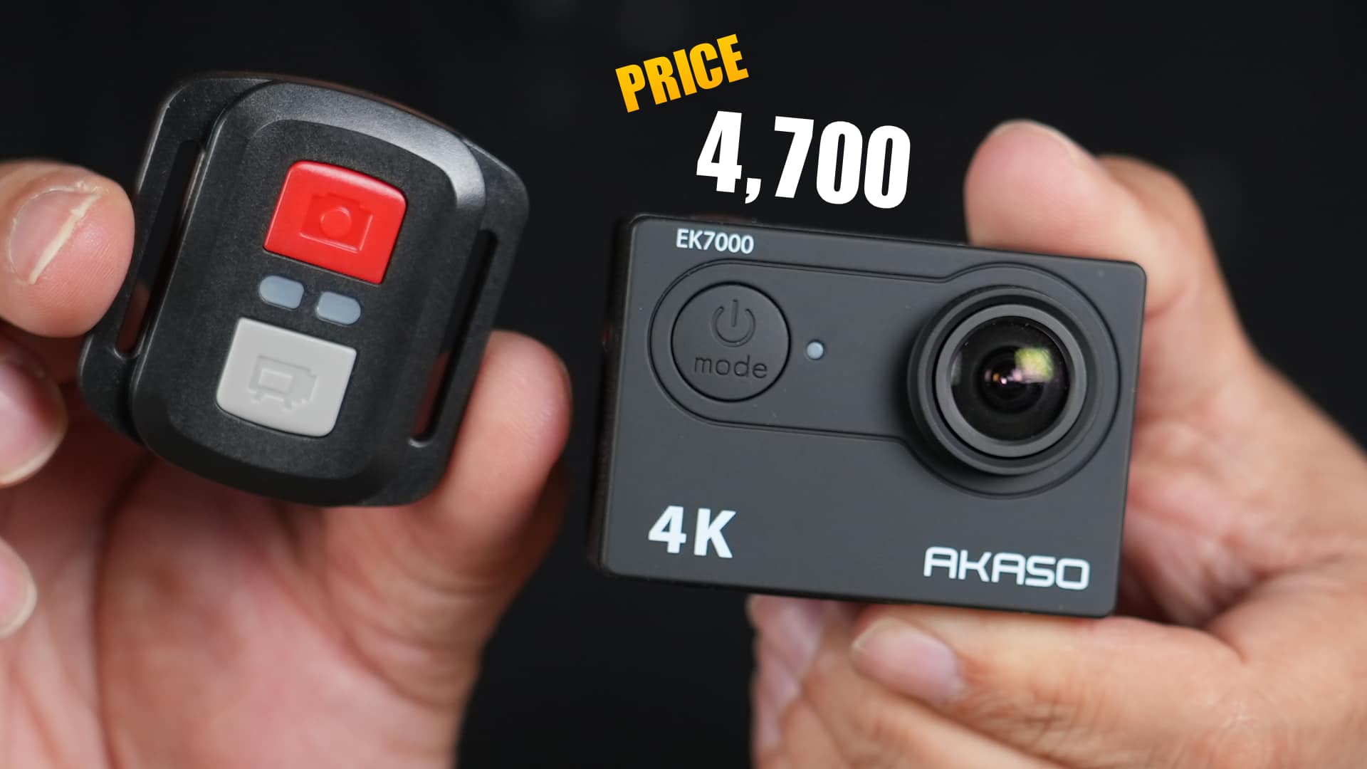 Budget Action camera for under 5000 Akaso EK7000