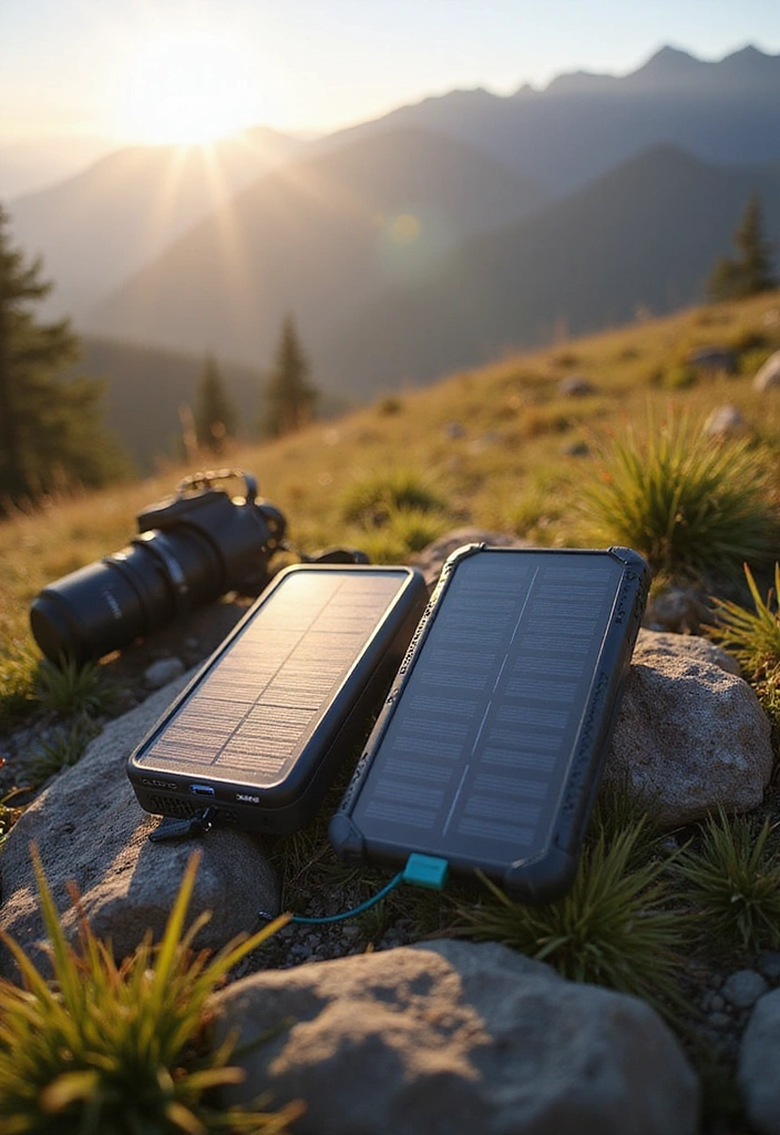 10 Must-Have Travel Chargers That'll Keep Your Devices Alive on the Go! - 7. RAVPower Solar Power Bank