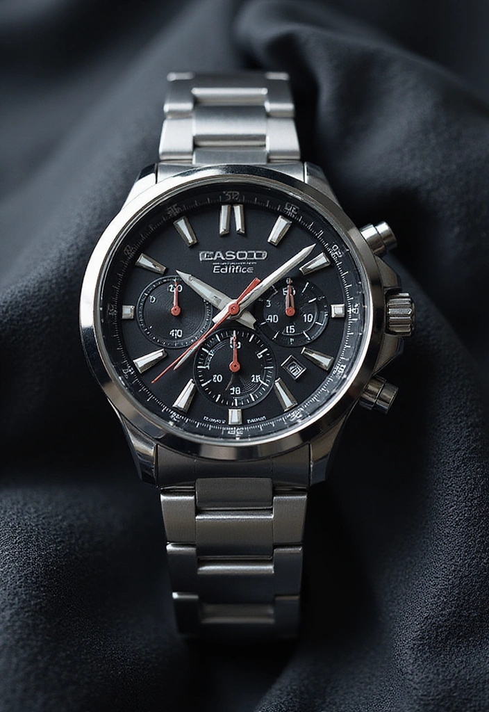 5 Chronograph Casio Watches That Are Perfect for Sports Lovers (Check Out #2!) - 2. Casio Edifice ECB-900DB-1A