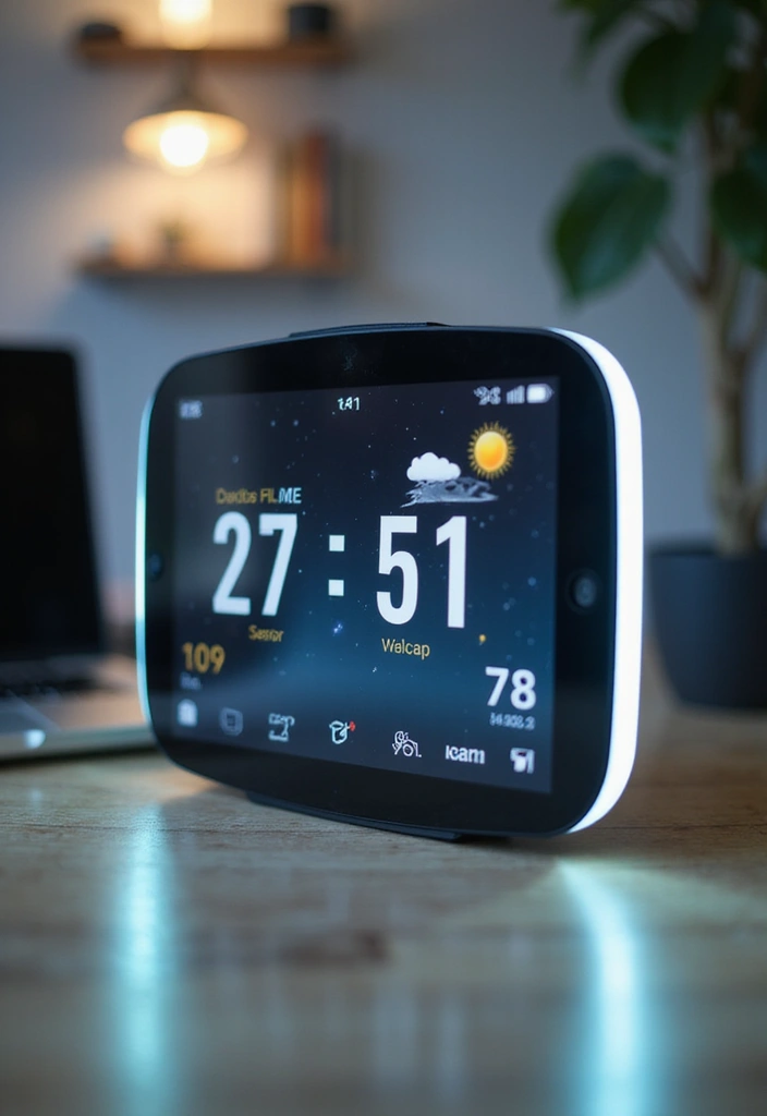 22 Office Gadgets That Will Make Your Work Life So Much Easier (You Won't Believe #12!) - 18. Smart Clock