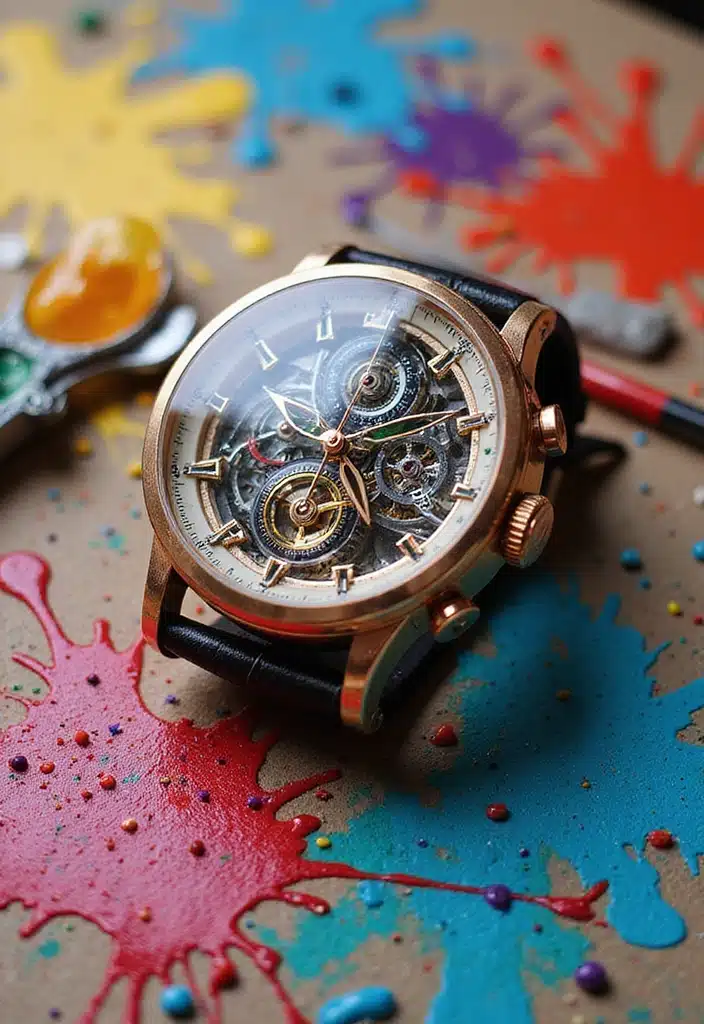 14 Fashion Mechanical Watches That Will Elevate Your Style Game Instantly! - 4. Artistic Expression: Statement Timepieces