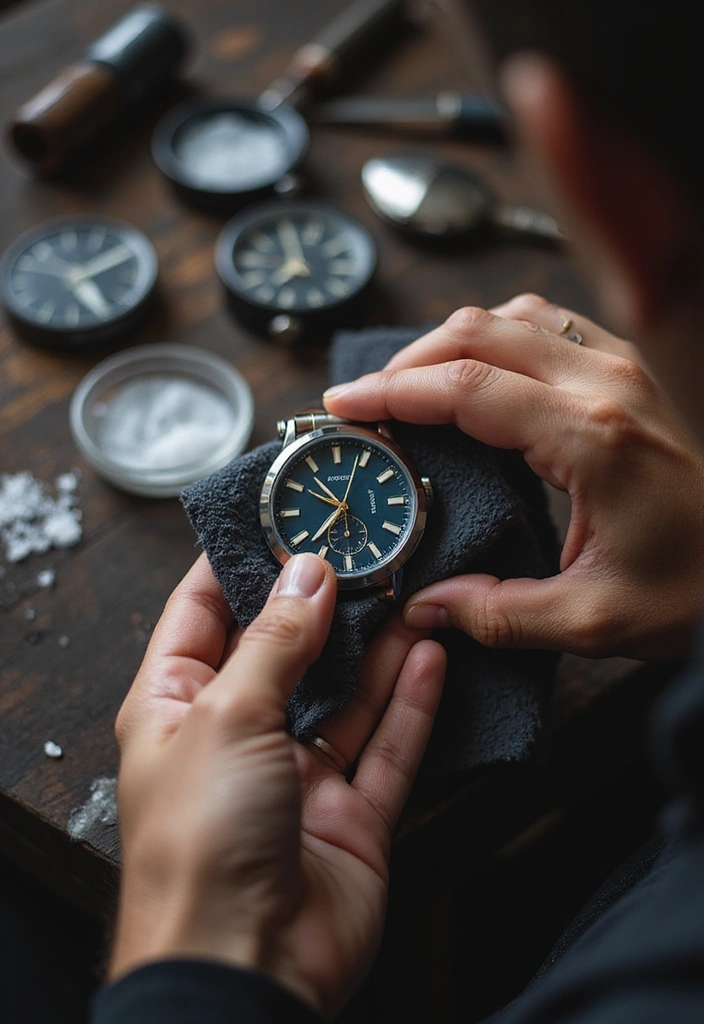 13 Watch Care Tips to Keep Your Timepiece Looking Brand New (Tip #8 Is a Game Changer!) - 3. Regular Cleaning