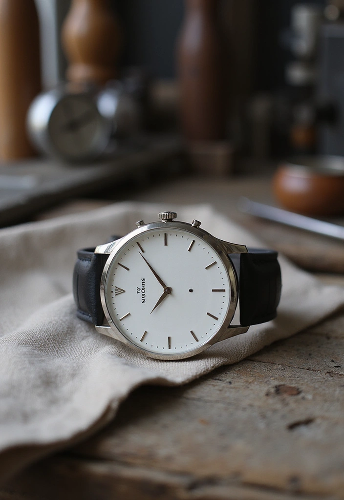 9 Creative Mechanical Watches That Redefine Timekeeping as Art! - 4. The Artisanal Piece: Nomos Glashütte Tangente