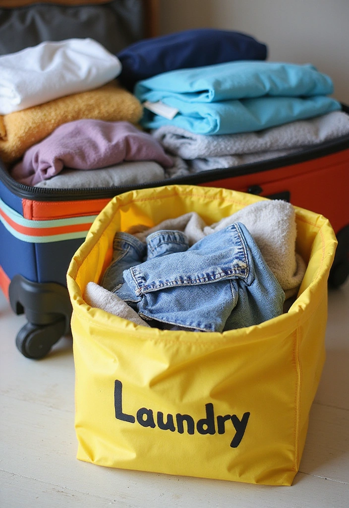 15 Packing Cube Hacks You Didn't Know You Needed for Your Next Adventure! - 6. The ‘Laundry’ Packing Cube