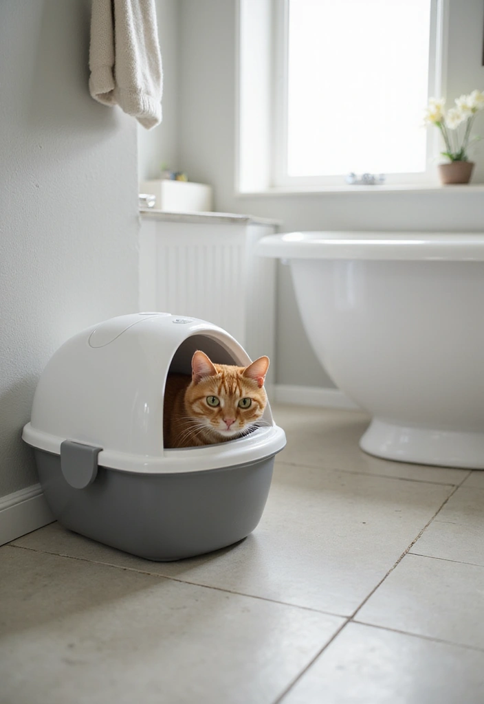 11 Pet Gadgets That Will Make Your Furry Friend's Life Amazing (You'll Love #3!) - 7. Self-Cleaning Litter Box