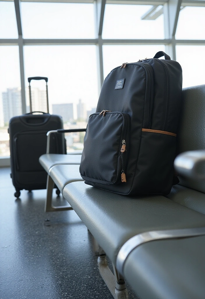 14 Anti-Theft Backpacks That Make Traveling Safer and Stylish! - 9. AmazonBasics Slim Carry On Backpack