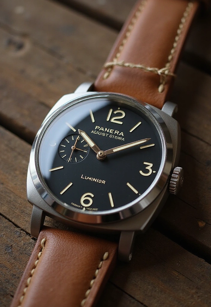 10 Stunning Replica Watches That Look Just Like the Real Thing (You Won't Believe #5!) - 6. The Vintage Charm: Panerai Luminor Replica