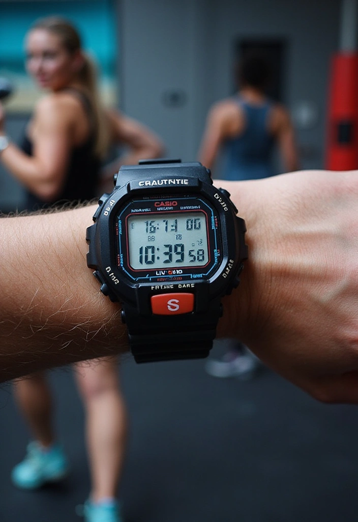 5 Chronograph Casio Watches That Are Perfect for Sports Lovers (Check Out #2!) - 4. Casio W-S220-1A