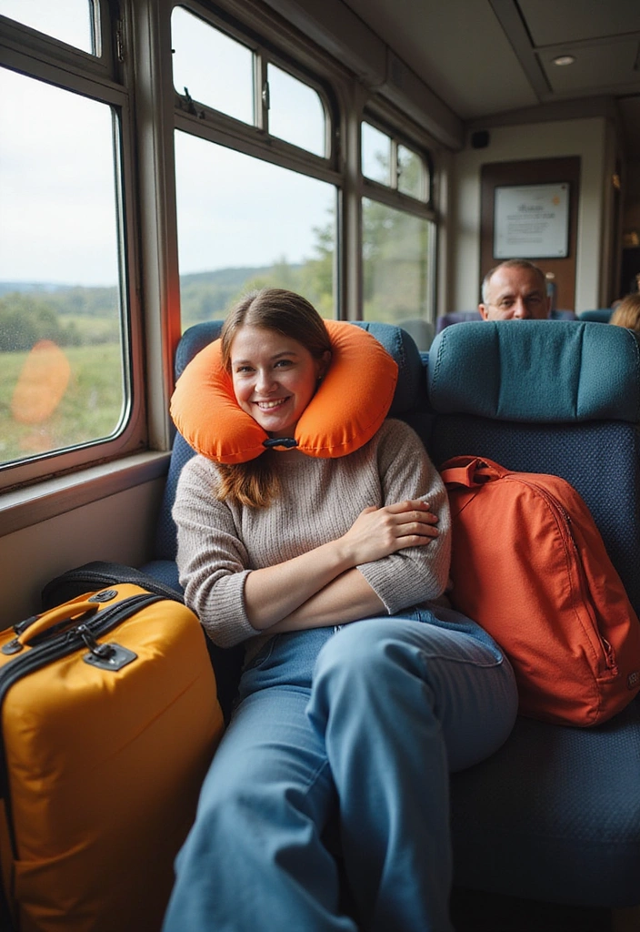 12 Travel Pillows That Will Transform Your Journey into a Dreamy Escape! - 2. The Inflatable Travel Pillow