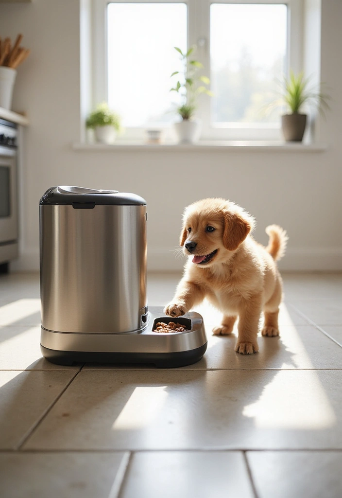 11 Pet Gadgets That Will Make Your Furry Friend's Life Amazing (You'll Love #3!) - 5. Automatic Pet Feeder