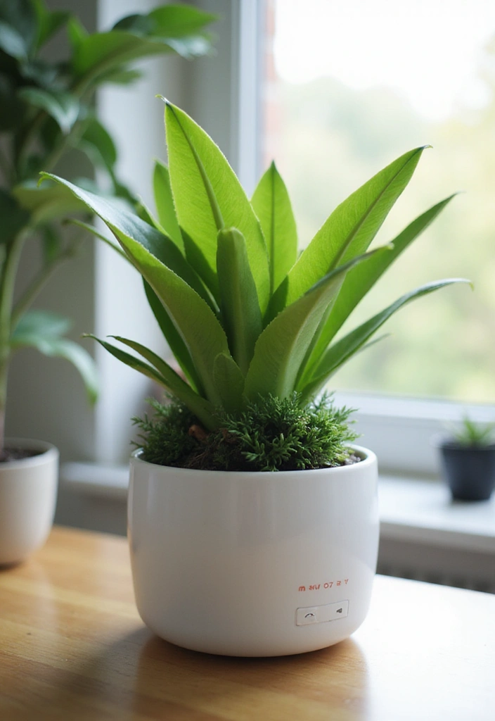 22 Office Gadgets That Will Make Your Work Life So Much Easier (You Won't Believe #12!) - 16. Smart Plant Pot