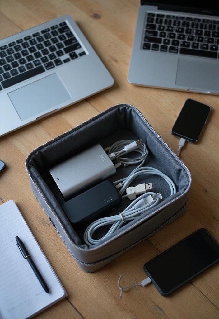 15 Packing Cube Hacks You Didn't Know You Needed for Your Next Adventure! - 3. Use Packing Cubes for Tech Gear