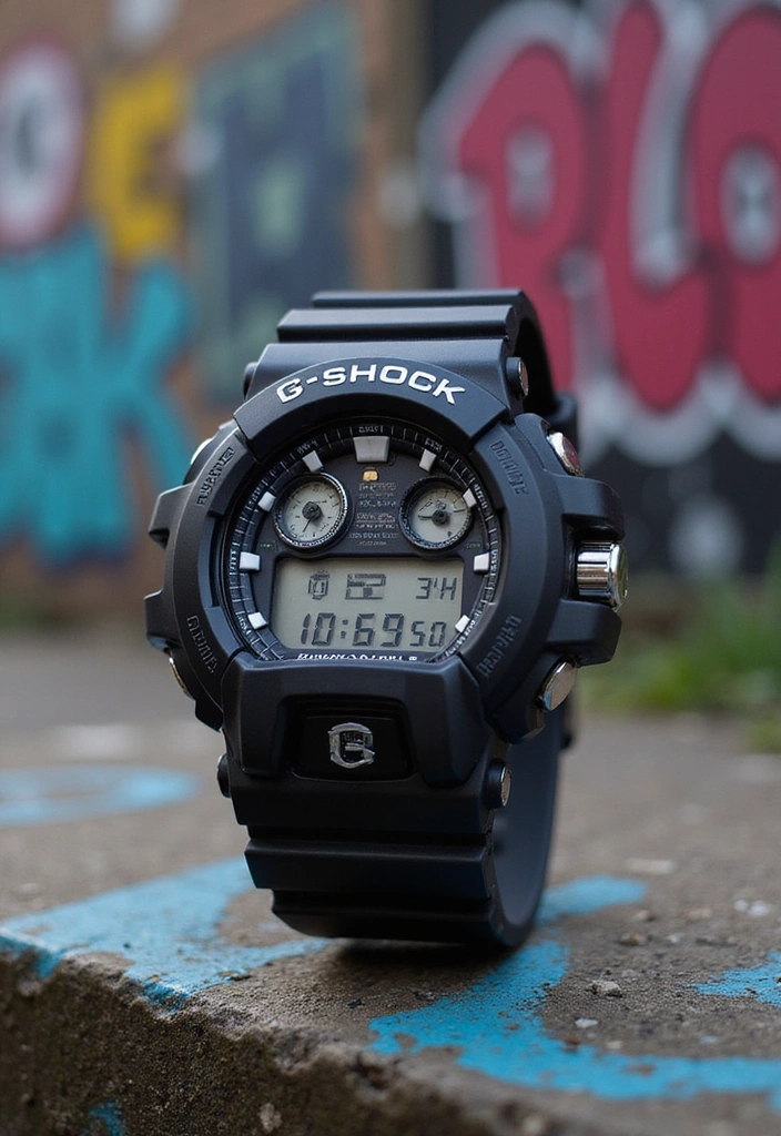12 Vintage Casio Watches That Will Make You Nostalgic (Wait Until You See #8!) - 8. Casio G-Shock DW6900