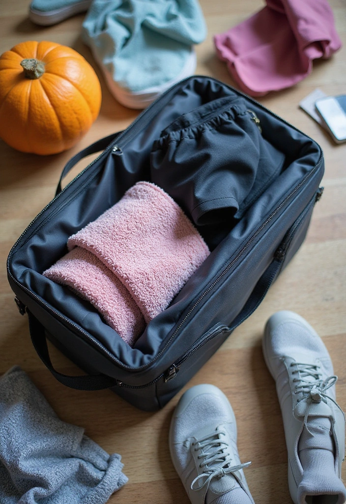 15 Packing Cube Hacks You Didn't Know You Needed for Your Next Adventure! - 10. Pack Your Workout Gear Separately
