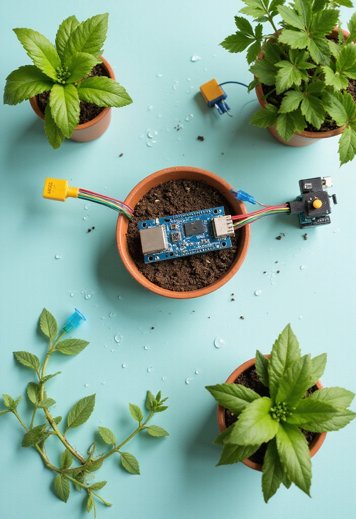 13 DIY Gadgets That Will Make You Say 'Wow!' (Number 2 Is Totally Unique!) - 1. Smart Plant Watering System