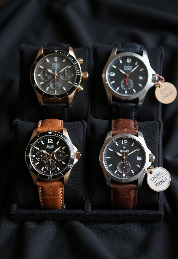 11 Custom Mechanical Watches That Are as Unique as You Are! - 11. Limited Edition & Exclusive Collections: Stand Out