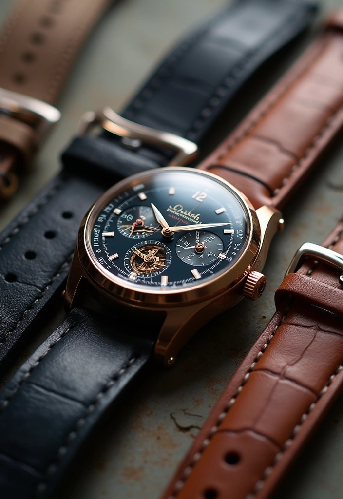 11 Custom Mechanical Watches That Are as Unique as You Are! - 6. Interchangeable Straps: Versatile Customization