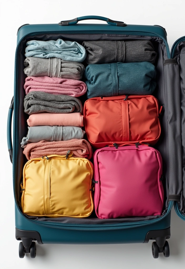 15 Packing Cube Hacks You Didn't Know You Needed for Your Next Adventure! - 2. The ‘Rolling Method’ for Max Space