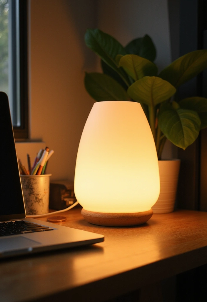22 Office Gadgets That Will Make Your Work Life So Much Easier (You Won't Believe #12!) - 20. Light Therapy Lamp
