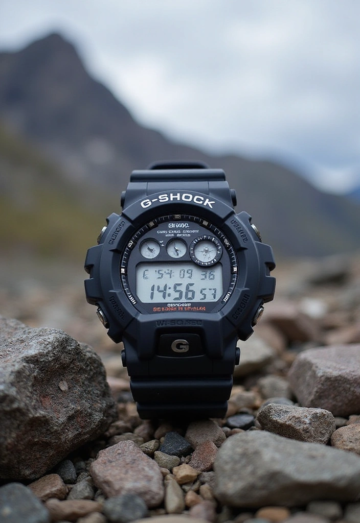 11 Retro Casio Watches That Are Making a Comeback (You’ll Be Surprised by #3!) - 8. Casio G-Shock DW6900-1V: The Iconic Toughness