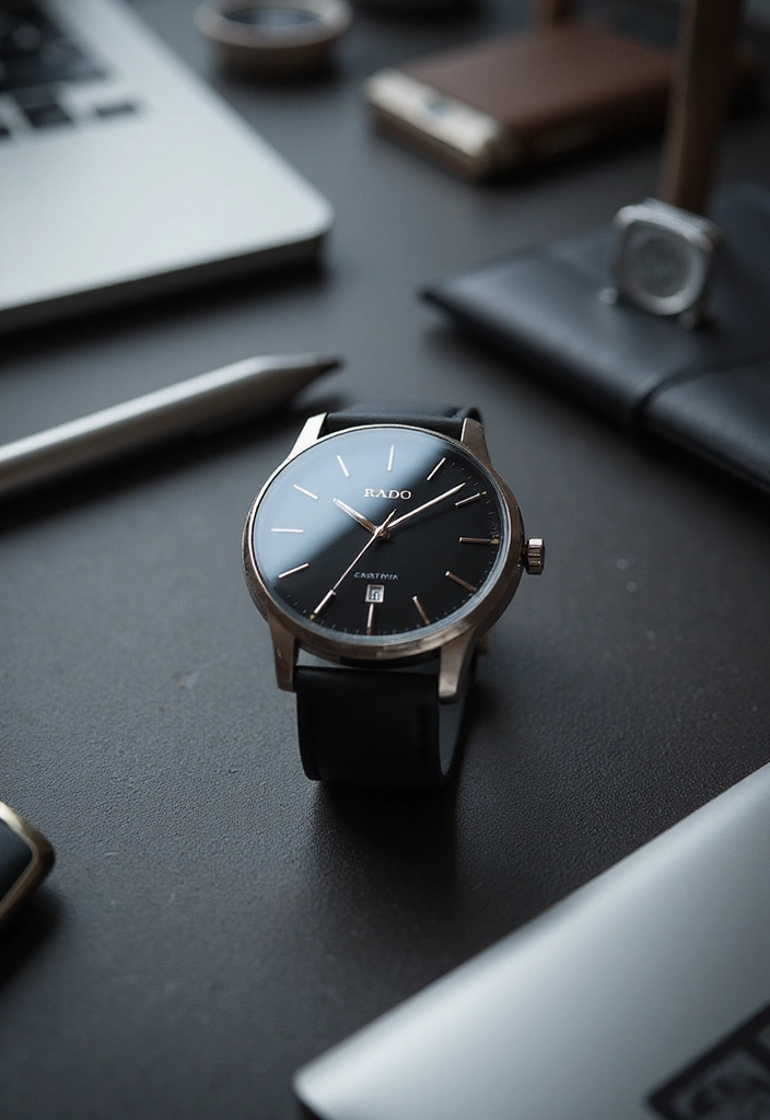 15 Affordable Mechanical Watches That Look Way More Expensive Than They Are! - 14. Rado Centrix: Design Meets Comfort