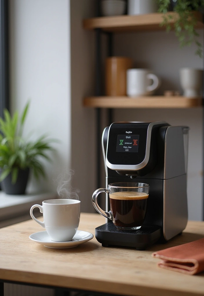 22 Office Gadgets That Will Make Your Work Life So Much Easier (You Won't Believe #12!) - 1. Smart Coffee Maker