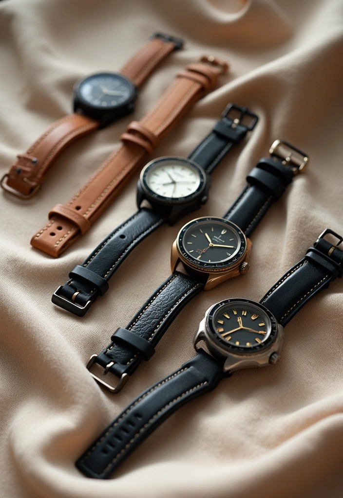 The Ultimate Guide: How to Choose the Perfect Mechanical Watch That Defines Your Style - Straps and Bracelets: The Final Touch