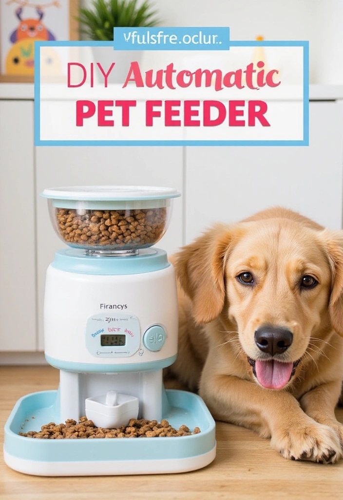 13 DIY Gadgets That Will Make You Say 'Wow!' (Number 2 Is Totally Unique!) - 8. Automatic Pet Feeder