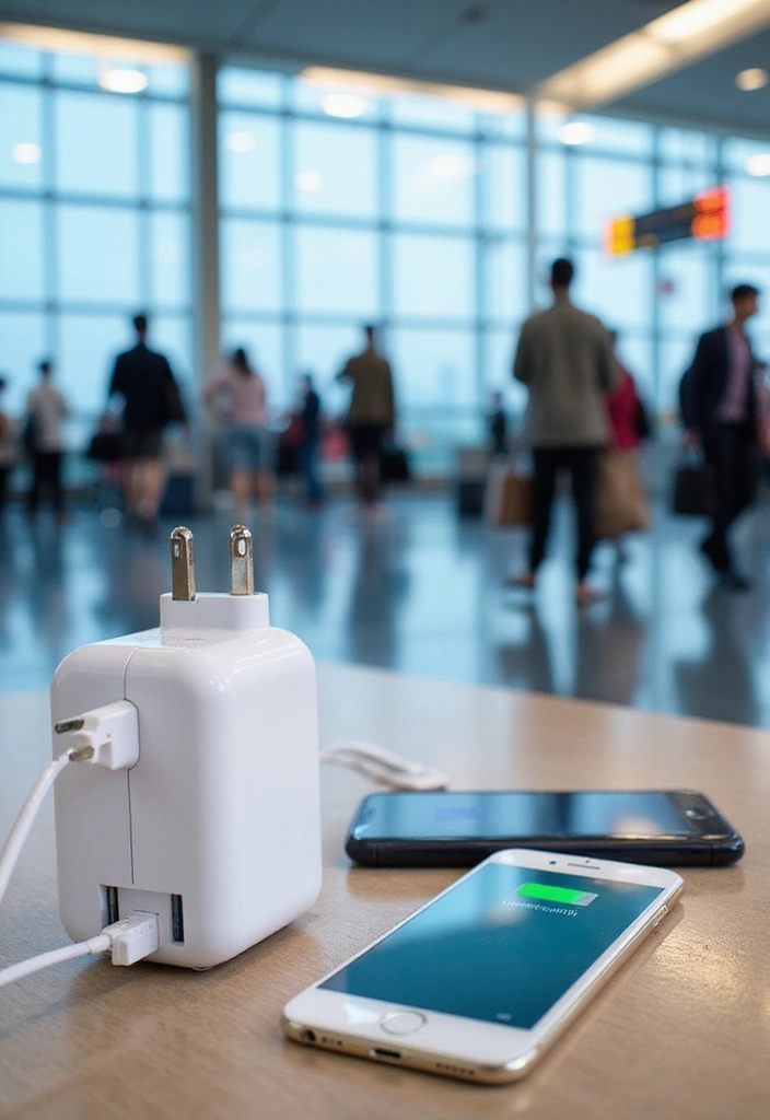 11 Universal Adapters You Can't Travel Without (Trust Us, You'll Thank Us Later!) - 2. Travel Adapter with Built-in Power Bank