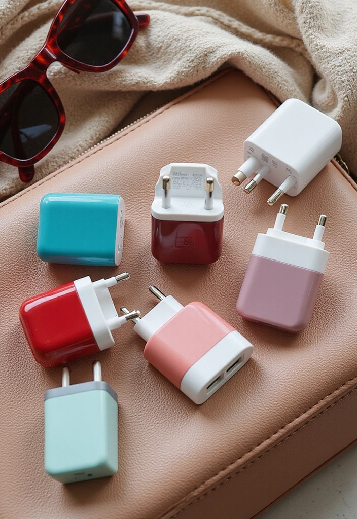 11 Universal Adapters You Can't Travel Without (Trust Us, You'll Thank Us Later!) - 8. Stylish Universal Adapter