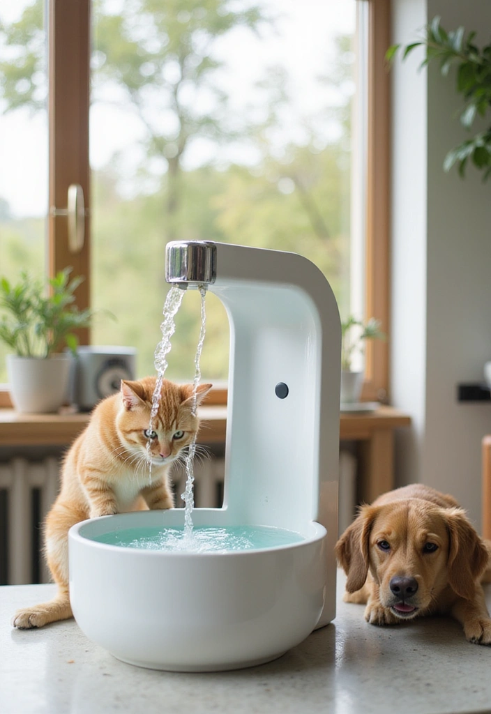 11 Pet Gadgets That Will Make Your Furry Friend's Life Amazing (You'll Love #3!) - 3. Smart Water Fountain