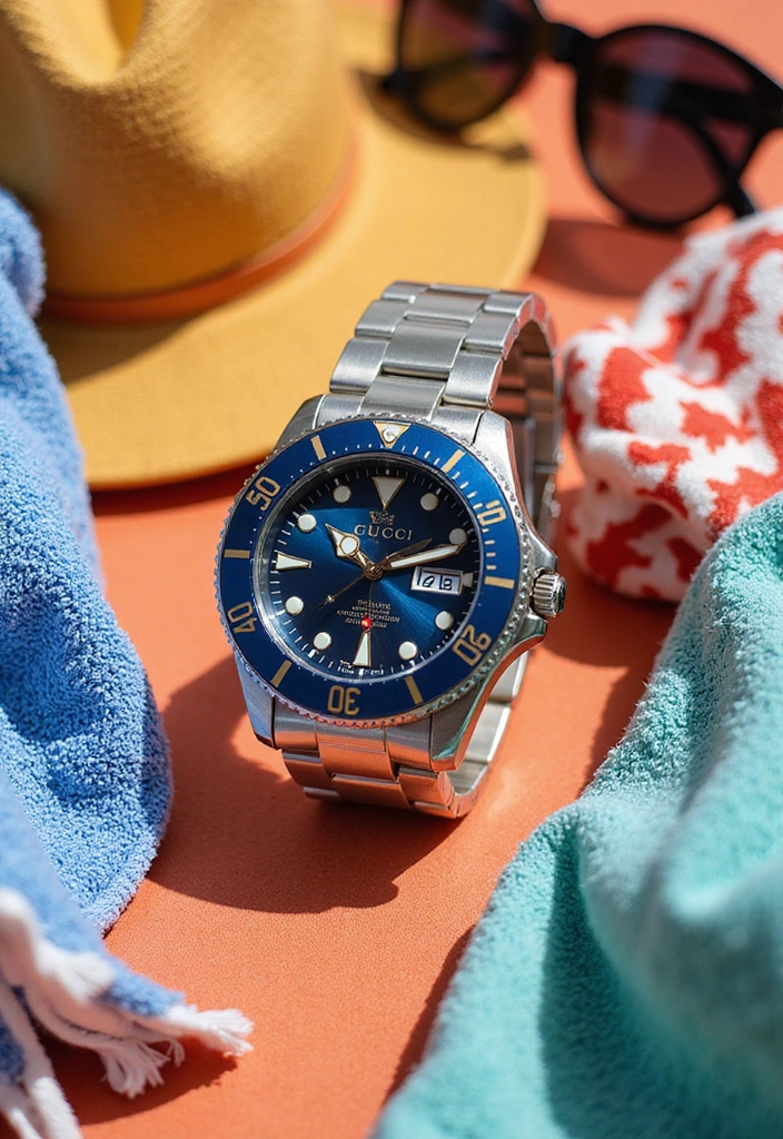 10 Stunning Replica Watches That Look Just Like the Real Thing (You Won't Believe #5!) - 8. The Fashion-Forward: Gucci Dive Replica