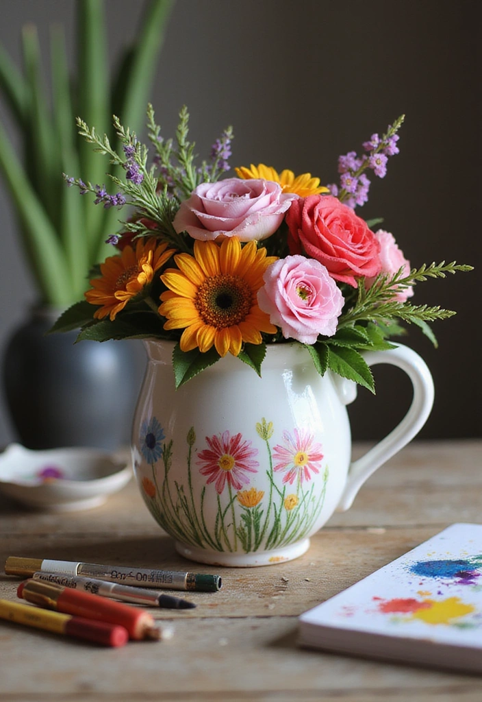 25 Unique Mother’s Day Gifts That Will Make Her Heart Melt (You Won't Believe #14!) - 8. Unique Hand-Painted Pottery