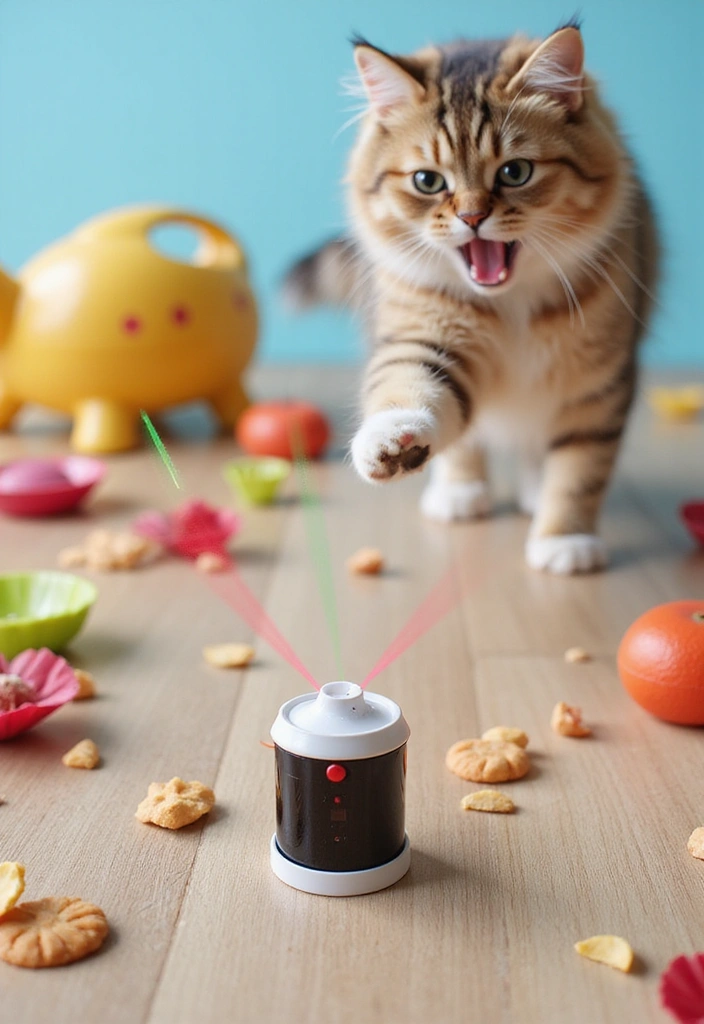 11 Pet Gadgets That Will Make Your Furry Friend's Life Amazing (You'll Love #3!) - 2. Automatic Laser Toy