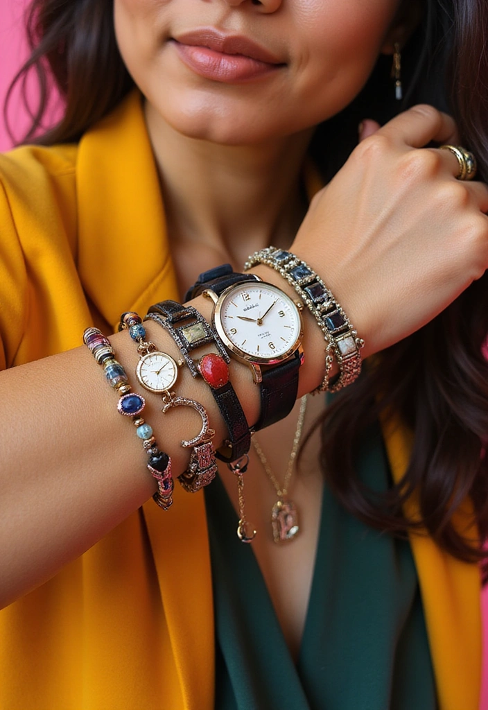How to Stay Ahead of Trends: The Ultimate Guide to Fashion Watches for 2024 - 12. Layering: The New Watch Trend