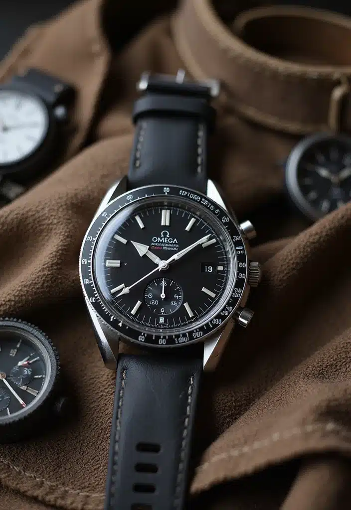 15 Vintage Mechanical Watches Making a Comeback in India 2025 (You'll Love #7!) - 1. Omega Speedmaster - A Timeless Classic