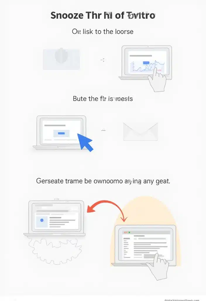 21 Genius Gmail Tips That Will Skyrocket Your Productivity (Watch Out for #5!) - 7. Utilize the Snooze Feature