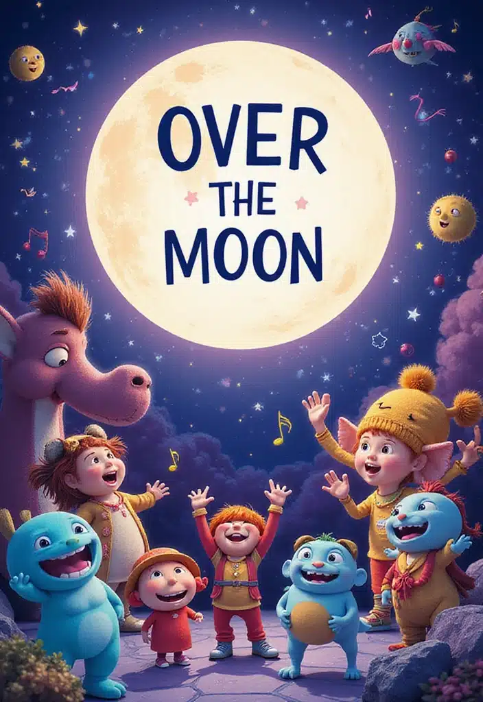 22 Kid-Friendly Netflix Movies That'll Make Family Movie Night Epic (You’ll Love #7!) - 3. Over the Moon
