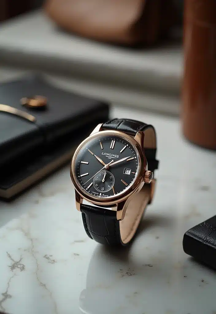 15 Vintage Mechanical Watches Making a Comeback in India 2025 (You'll Love #7!) - 4. Longines Master Collection - Where Heritage Meets Innovation