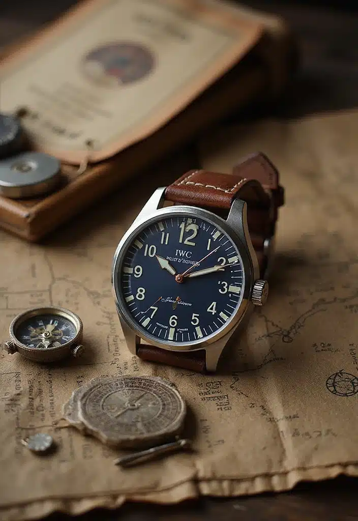 15 Vintage Mechanical Watches Making a Comeback in India 2025 (You'll Love #7!) - 11. IWC Pilot’s Watch - For the Adventurer