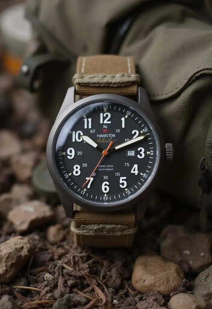 15 Vintage Mechanical Watches Making a Comeback in India 2025 (You'll Love #7!) - 5. Hamilton Khaki Field - A Nod to Military Heritage