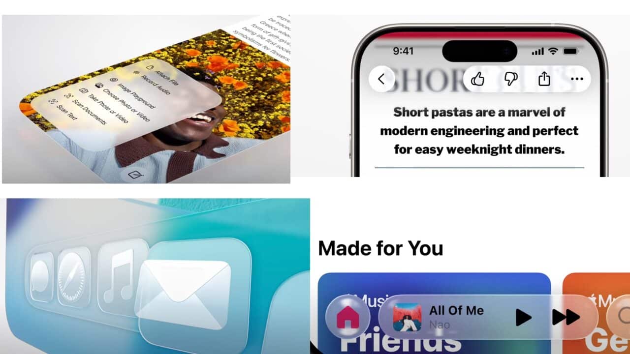 Apple Releases iOS 26 Developer Beta with Liquid Glass UI: Everything ...