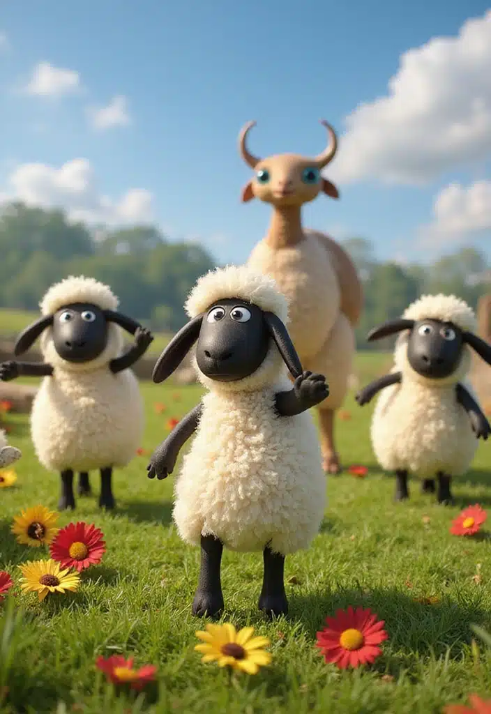 22 Kid-Friendly Netflix Movies That'll Make Family Movie Night Epic (You’ll Love #7!) - 8. A Shaun the Sheep Movie: Farmageddon