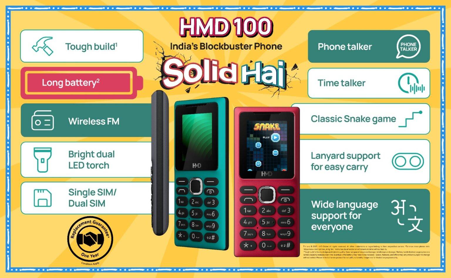 Hmd Basic Mobile HMD Doubles Down on Affordable Feature Phones: Introducing the HMD 100 ...