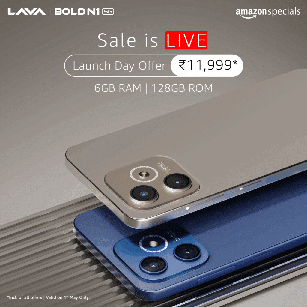 LAVA Bold N1 5G Sale Live