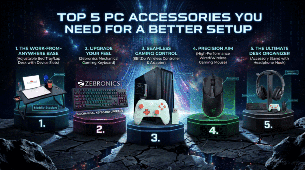 Top 5 PC Accessories You Need for a Better Setup