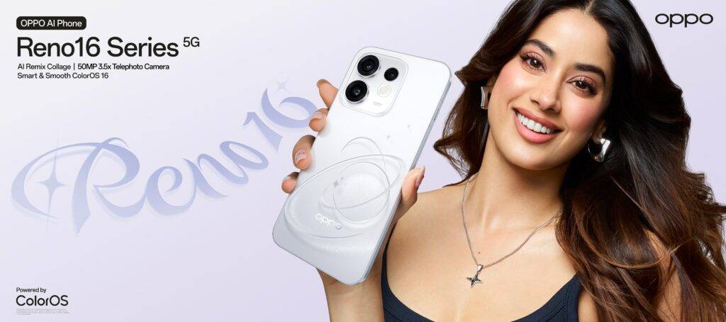 Jahanvi and oppo Reno16
