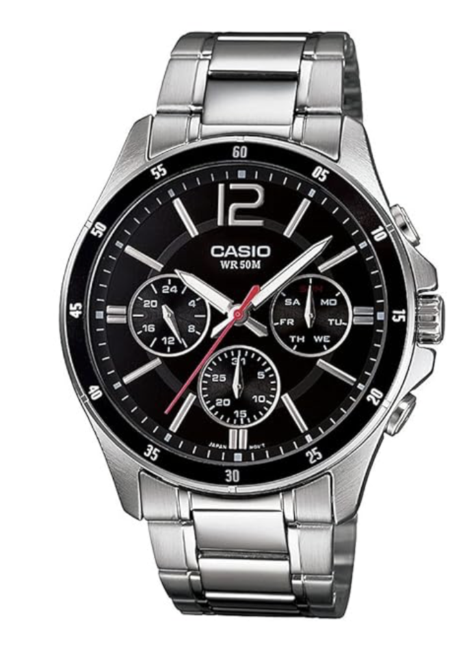 Casio Analog Black Dial Men's Watch MTP 1374D 1AVDF (A832)