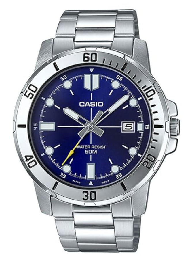 Casio Analog Blue Dial Men's Watch MTP VD01D 2EVUDF (A1364)